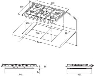 Независимая варочная панель Kuppersberg FV7XW фото 2 в Тюмени